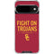 University of Southern California Fight On Trojans Red Google Pixel 10 Clear Case